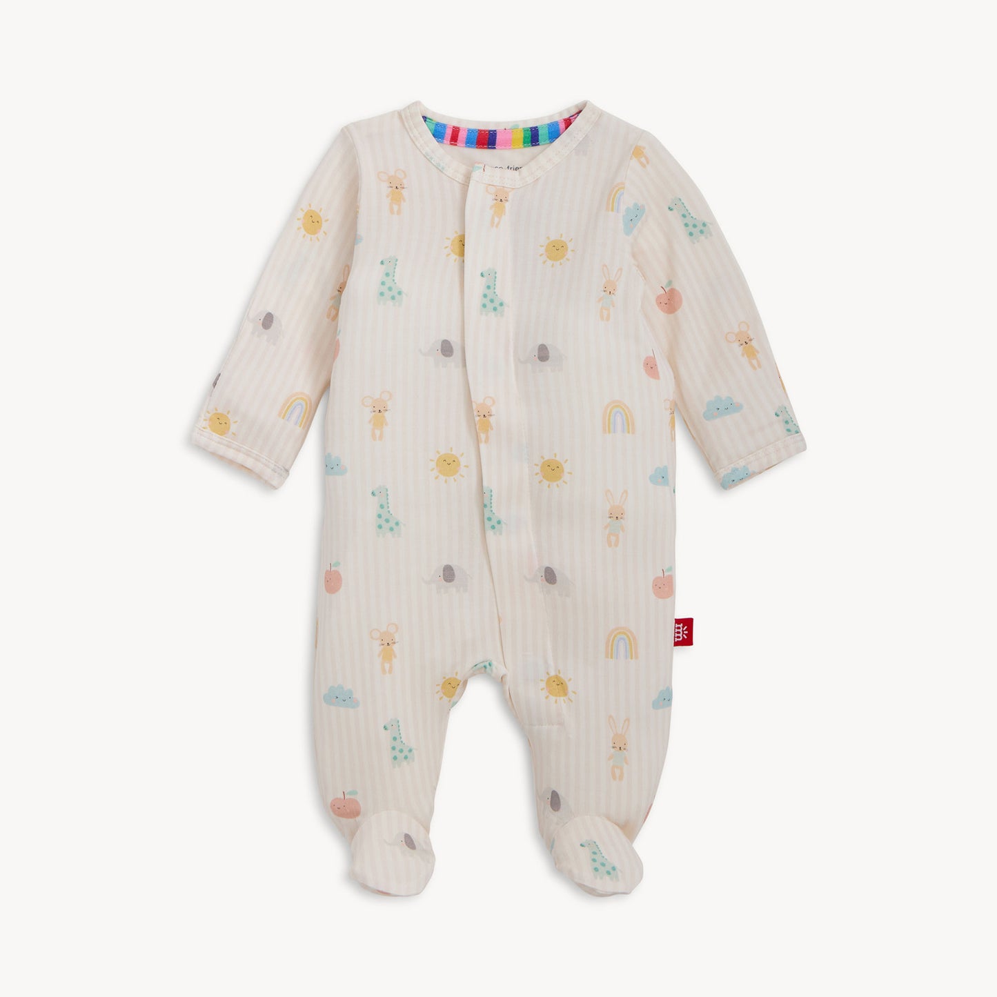 Lullaby Pink Modal Footie