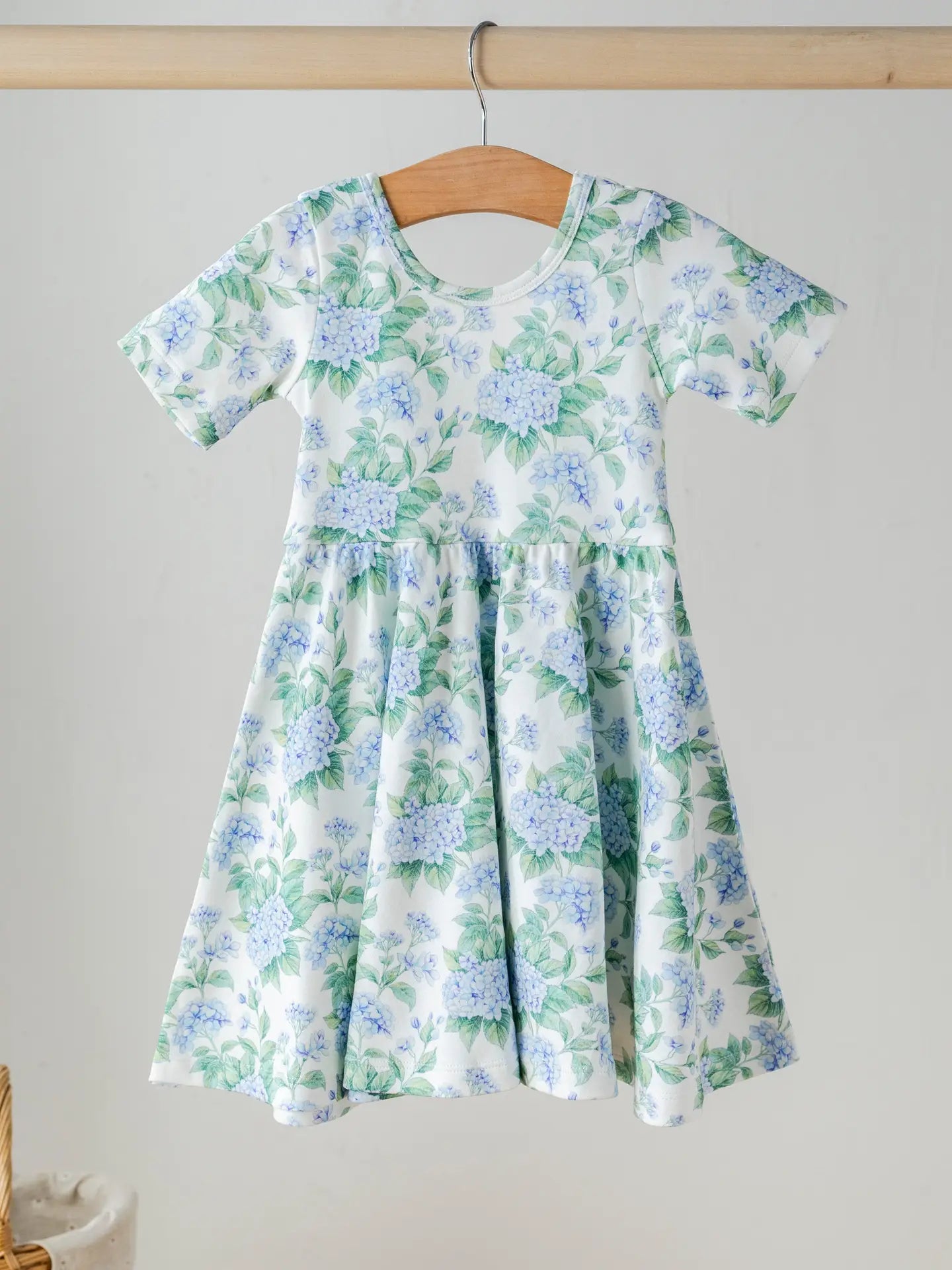 Hydrangea Twirl Dress