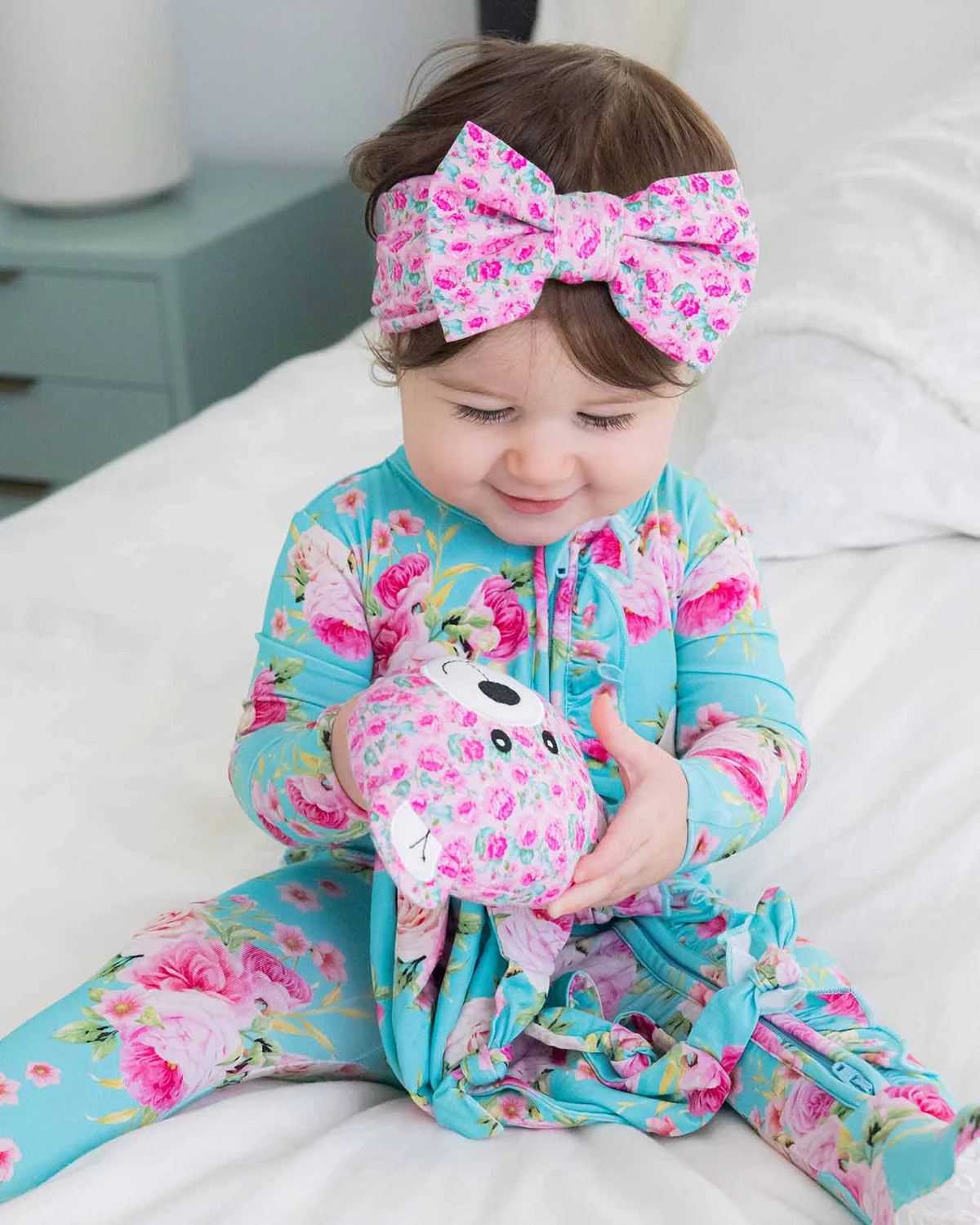 Alana Ruffled Footie