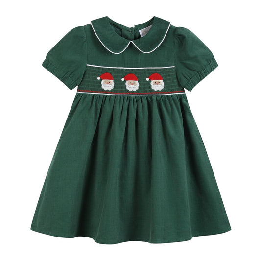 Santa Smocked Dress