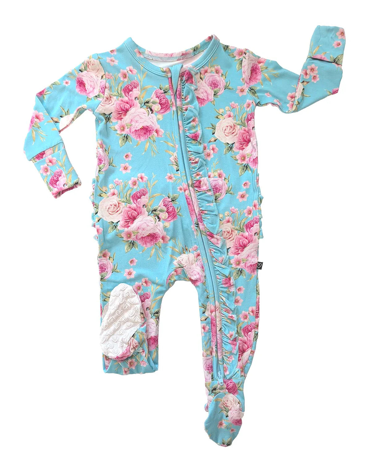 Alana Ruffled Footie