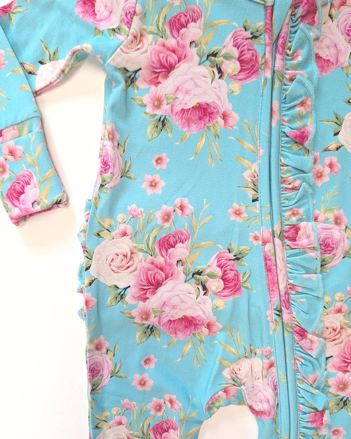 Alana Ruffled Footie