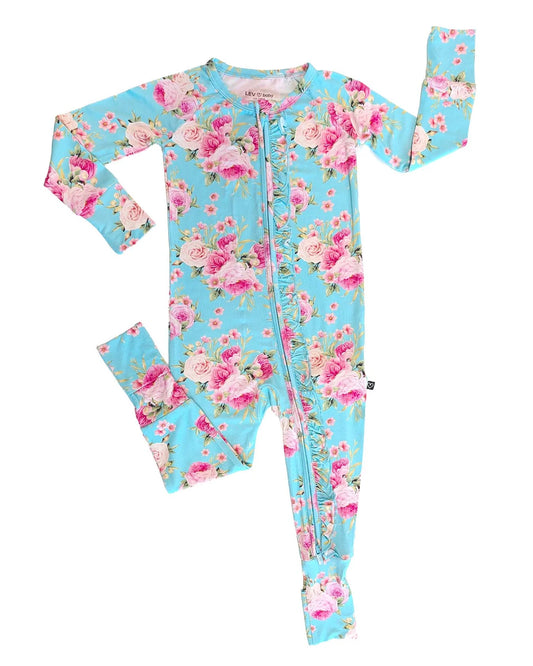 Alana Ruffled Convertible Romper