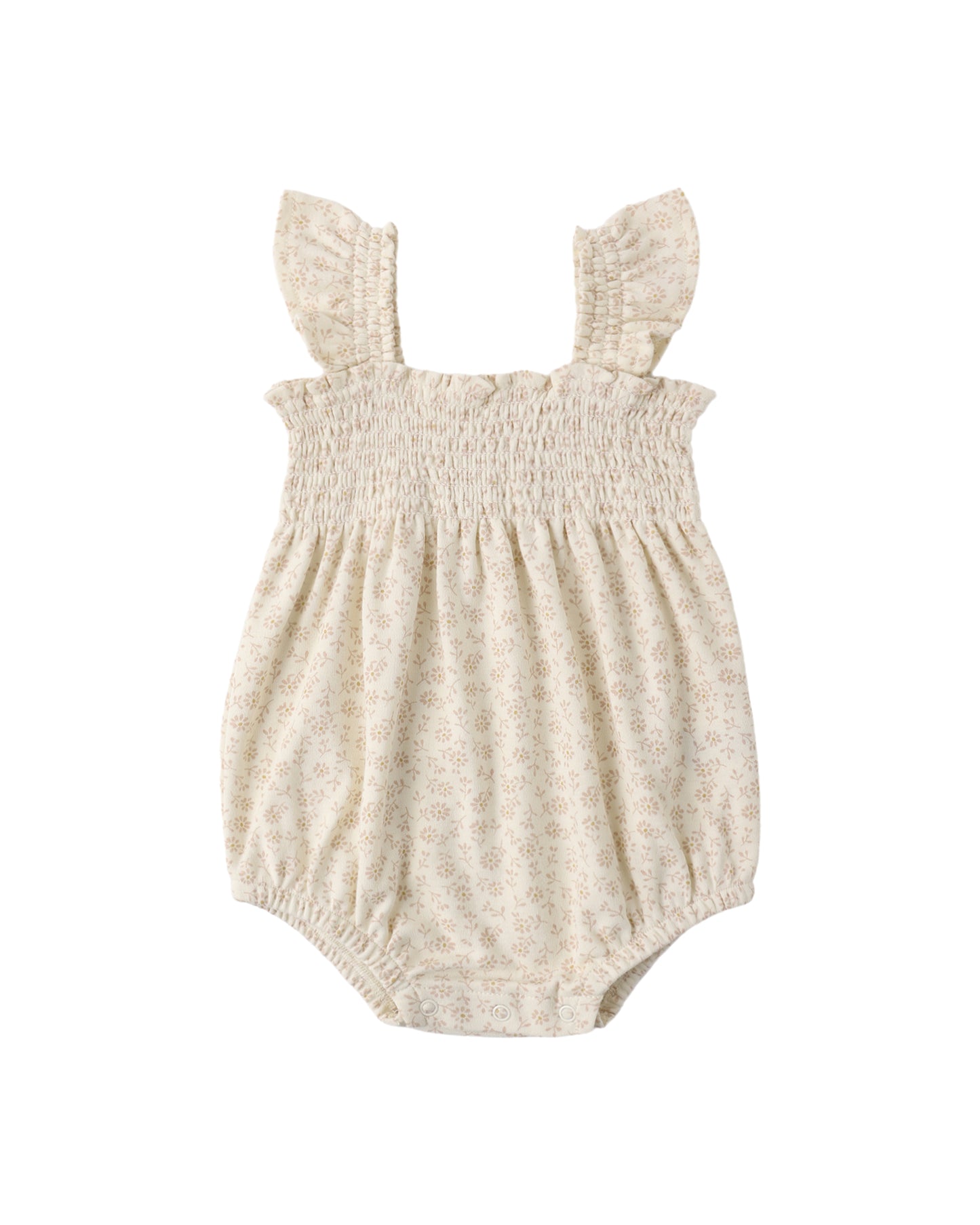 Smocked Ruffle Romper