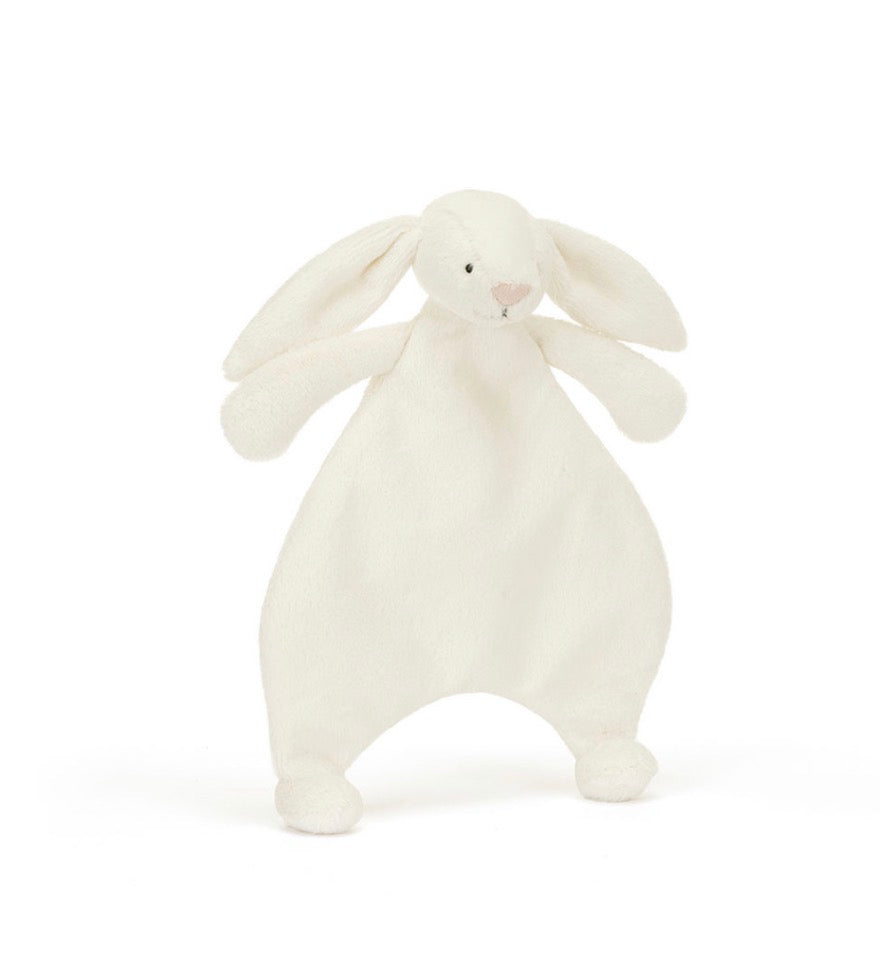 Bashful Cream Bunny Comforter