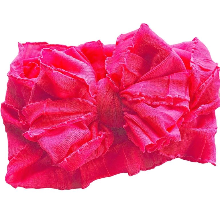 In Awe Headbands-Bright Pink