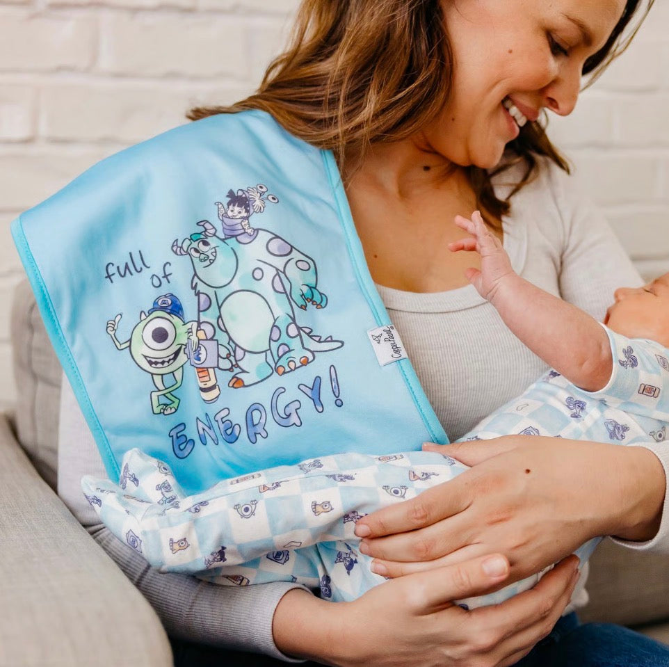 Burp Cloth Set-Monsters Inc