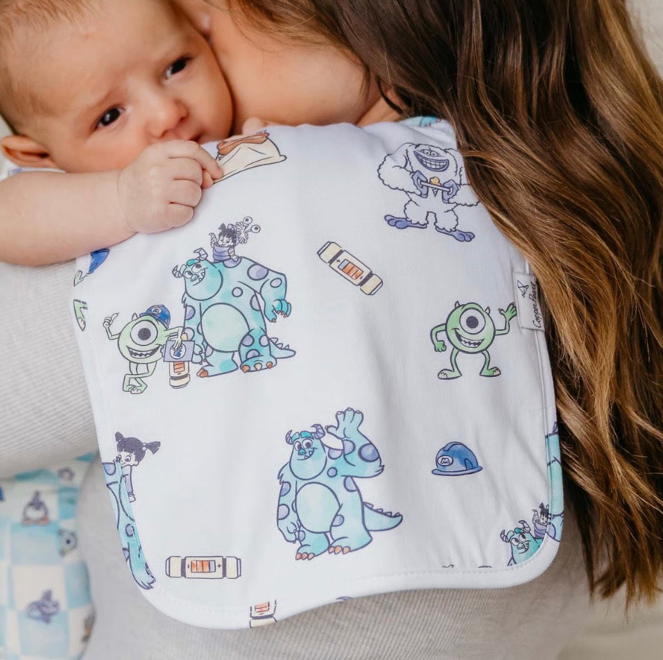 Burp Cloth Set-Monsters Inc