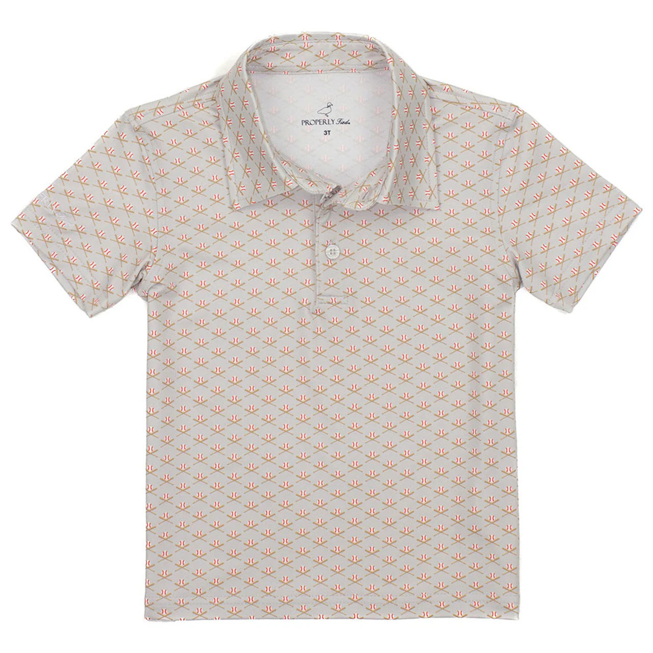 Inlet Polo-Baseball Shield