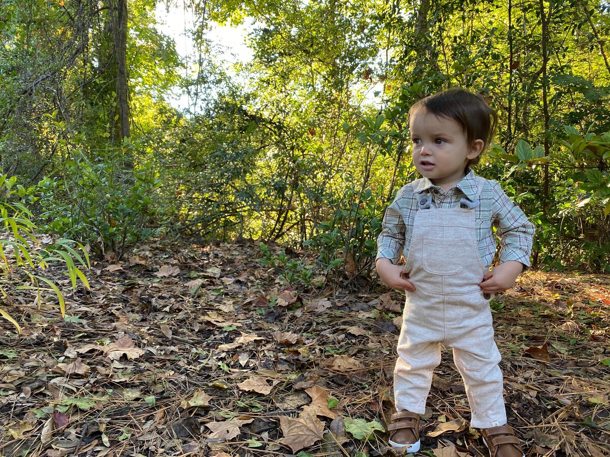 Jasper  Bodysuit-Green Plaid