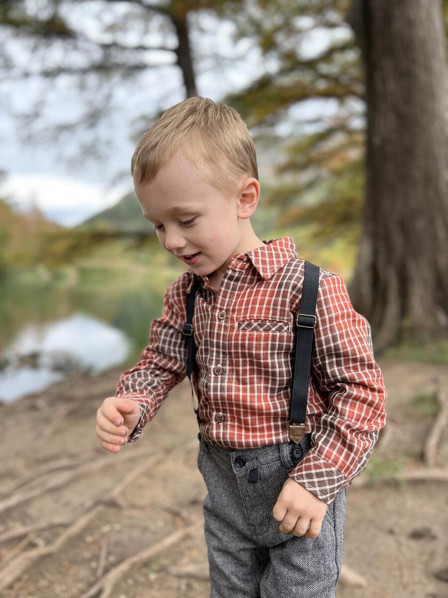 Atwood Shirt Rust Plaid