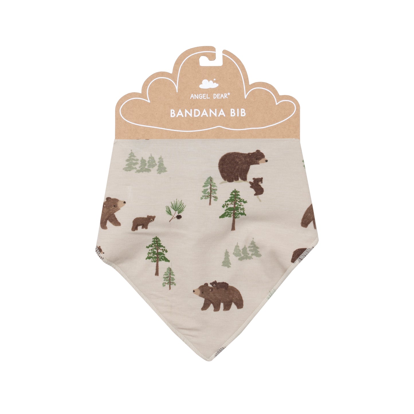 Brown Bears Bandana Bib