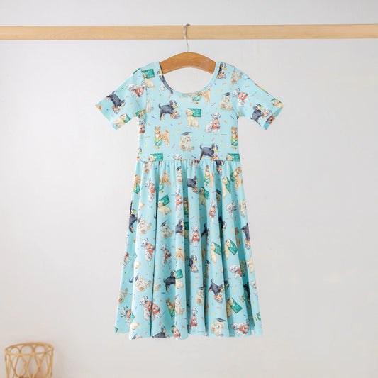 Bark to School Twirl Dress