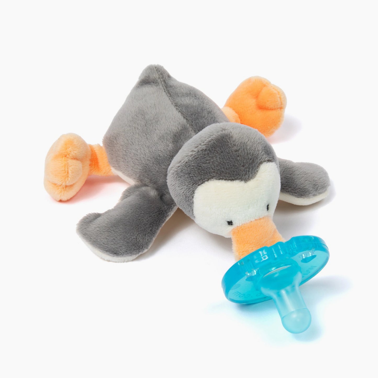 Wubbanub Pacifiers-grey Penguin