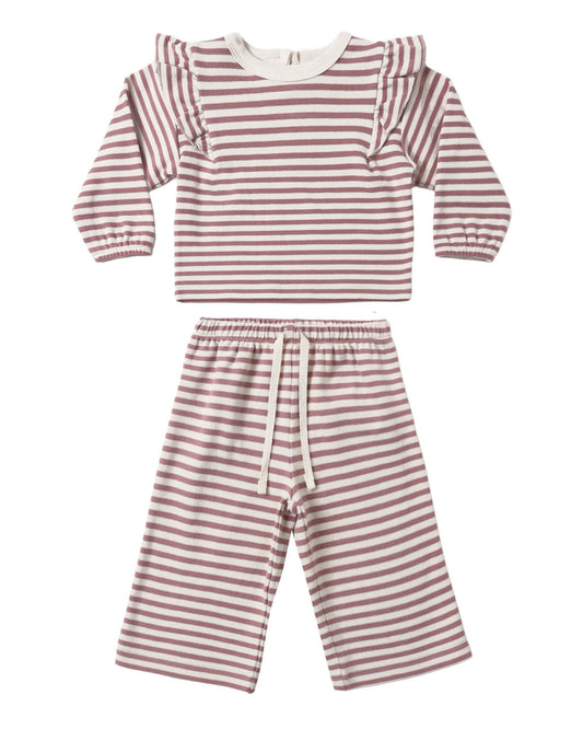 Mulberry Stripe Set