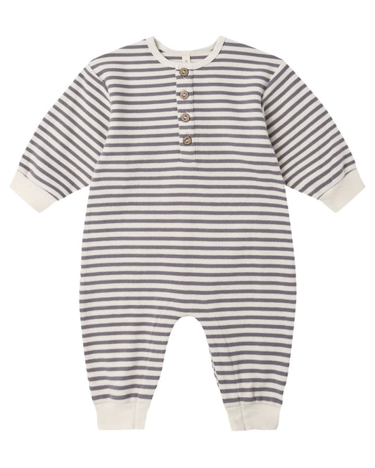Slate Stripe Jumpsuit