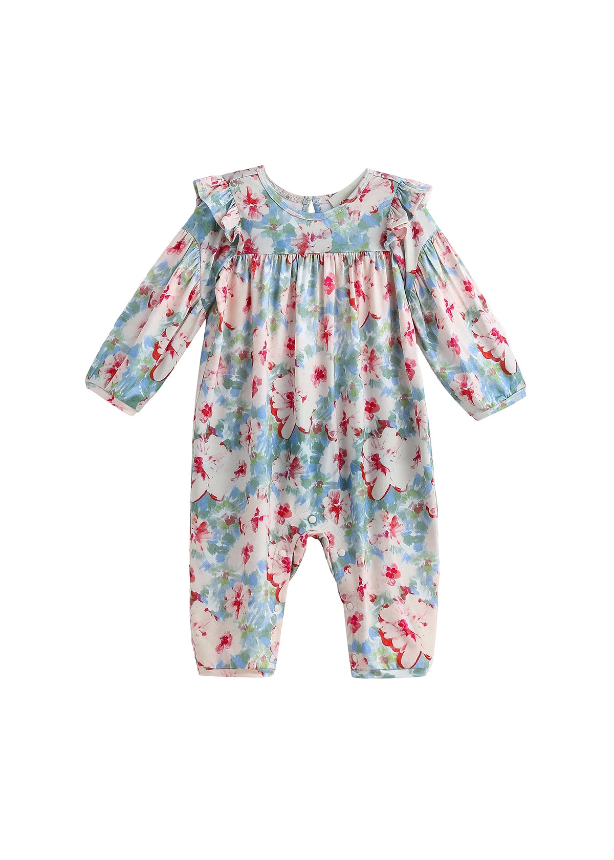 Floral Flutter Romper