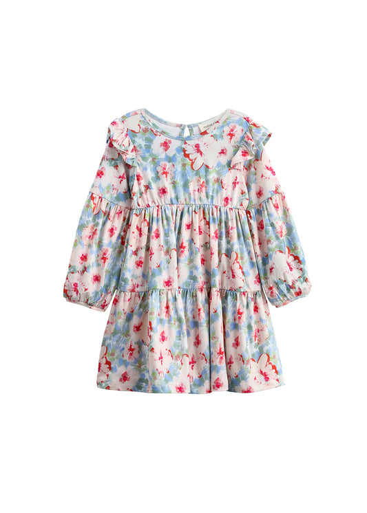 Floral Flutter Dress