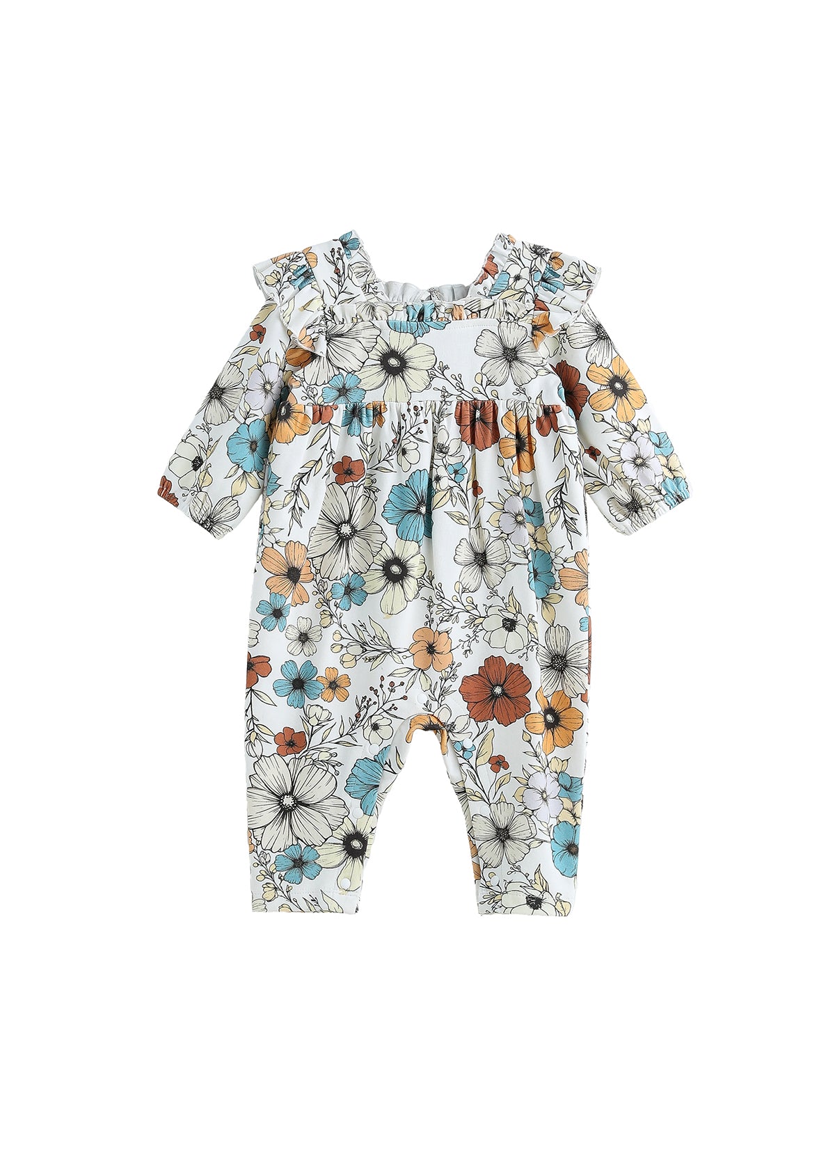 Autumn Blooms Romper