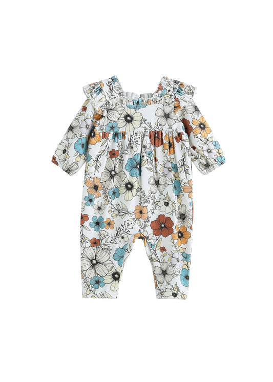 Autumn Blooms Romper