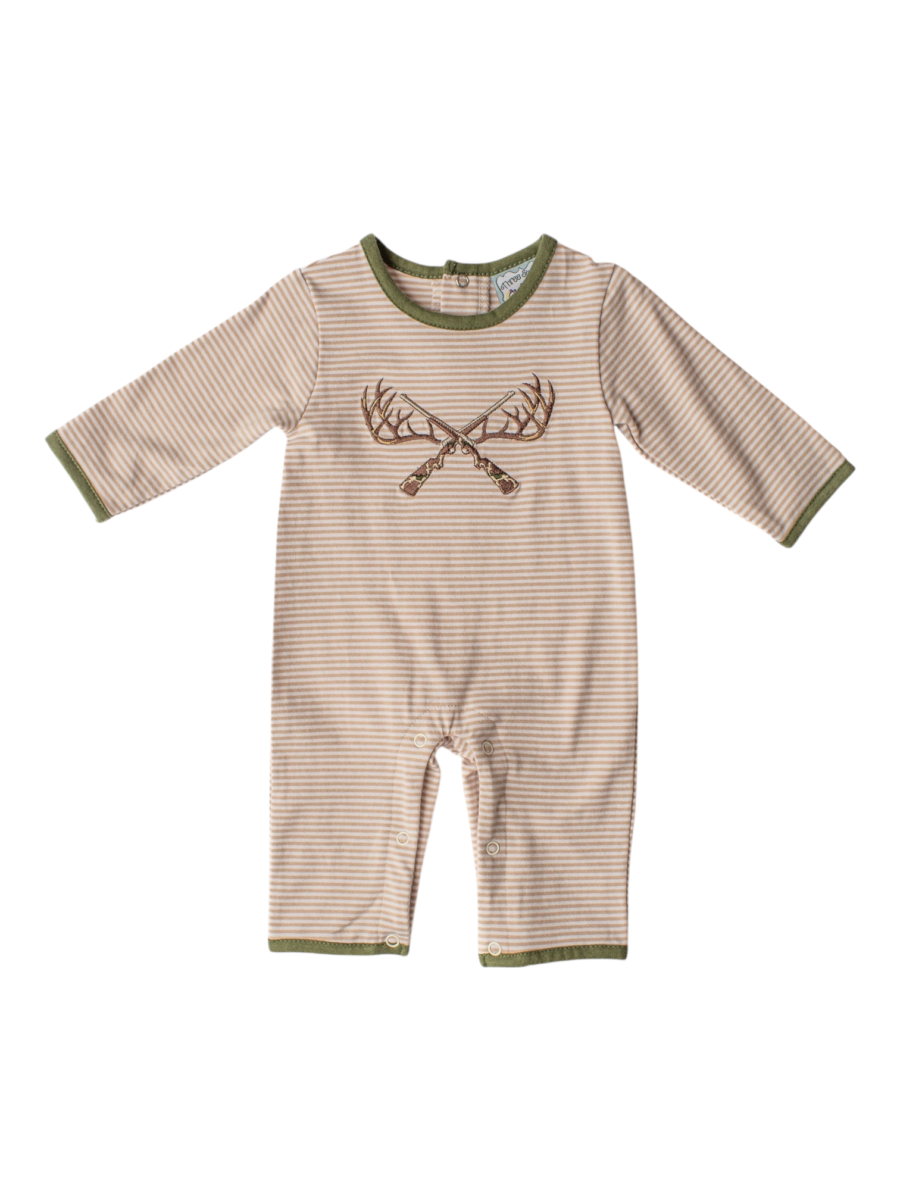 There Hunting Boys Romper