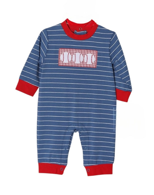 Baseball Boys Romper