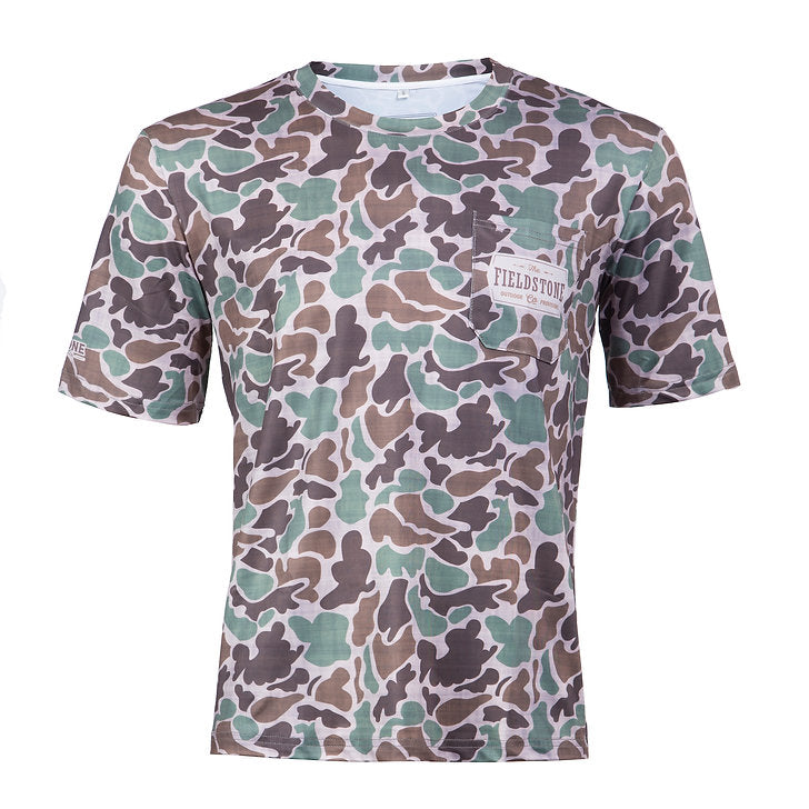 Dry-Fit Camo Tee-Short Sleeve