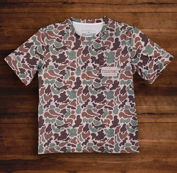 Dry-Fit Camo Tee-Short Sleeve