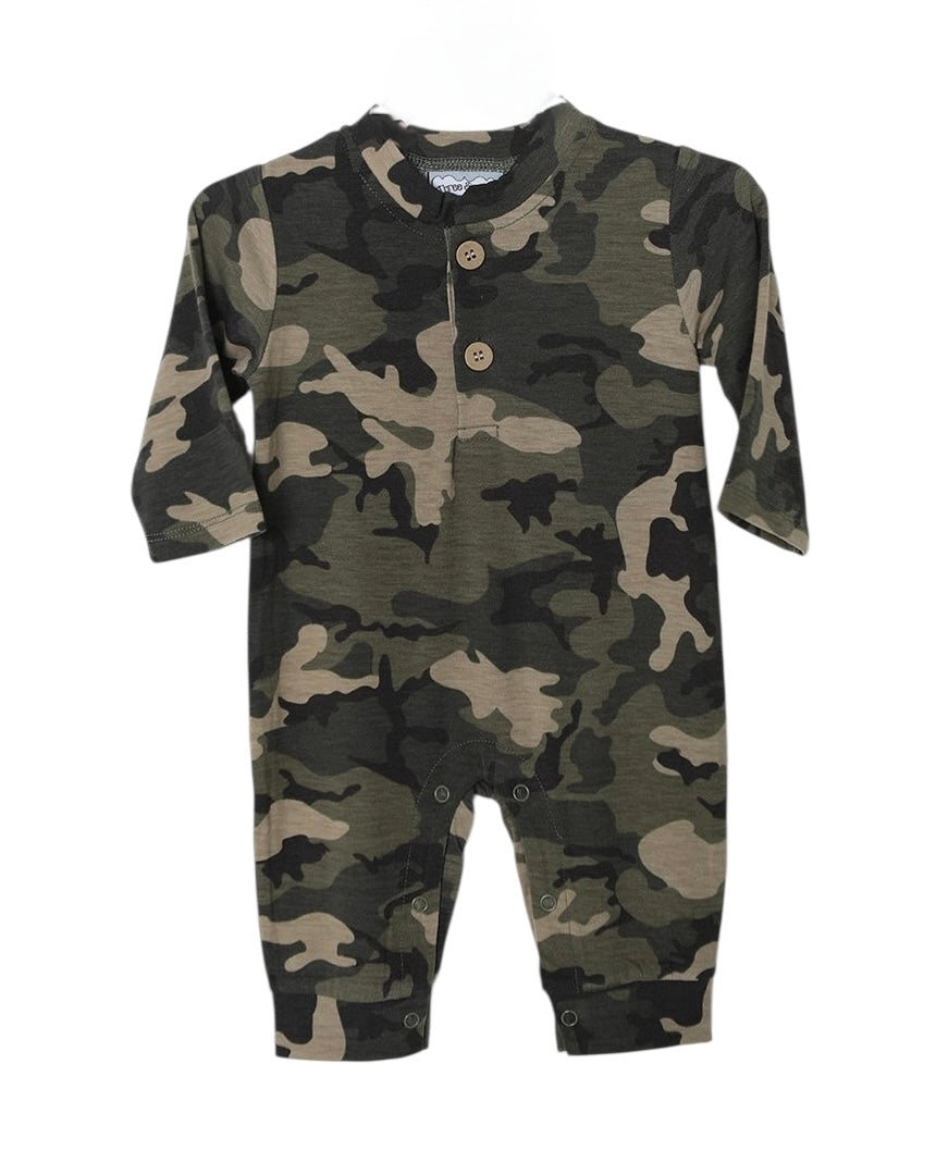 Karter Romper-Camo