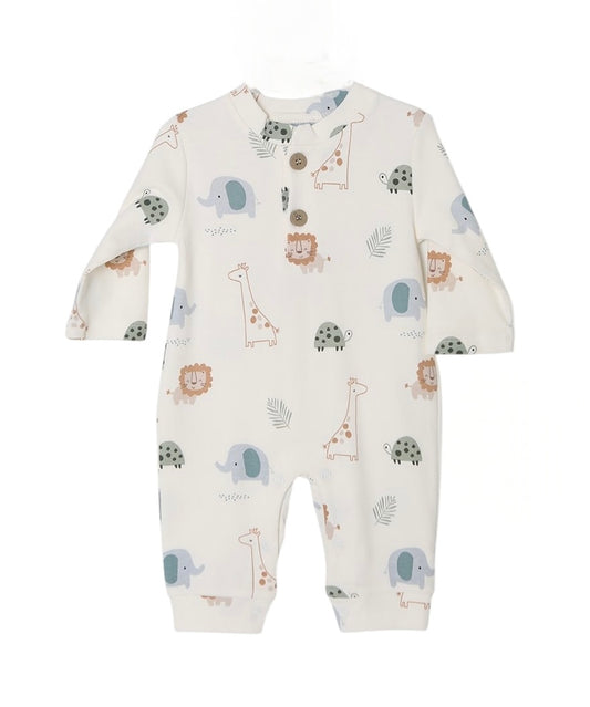 Karter Romper-Zoo