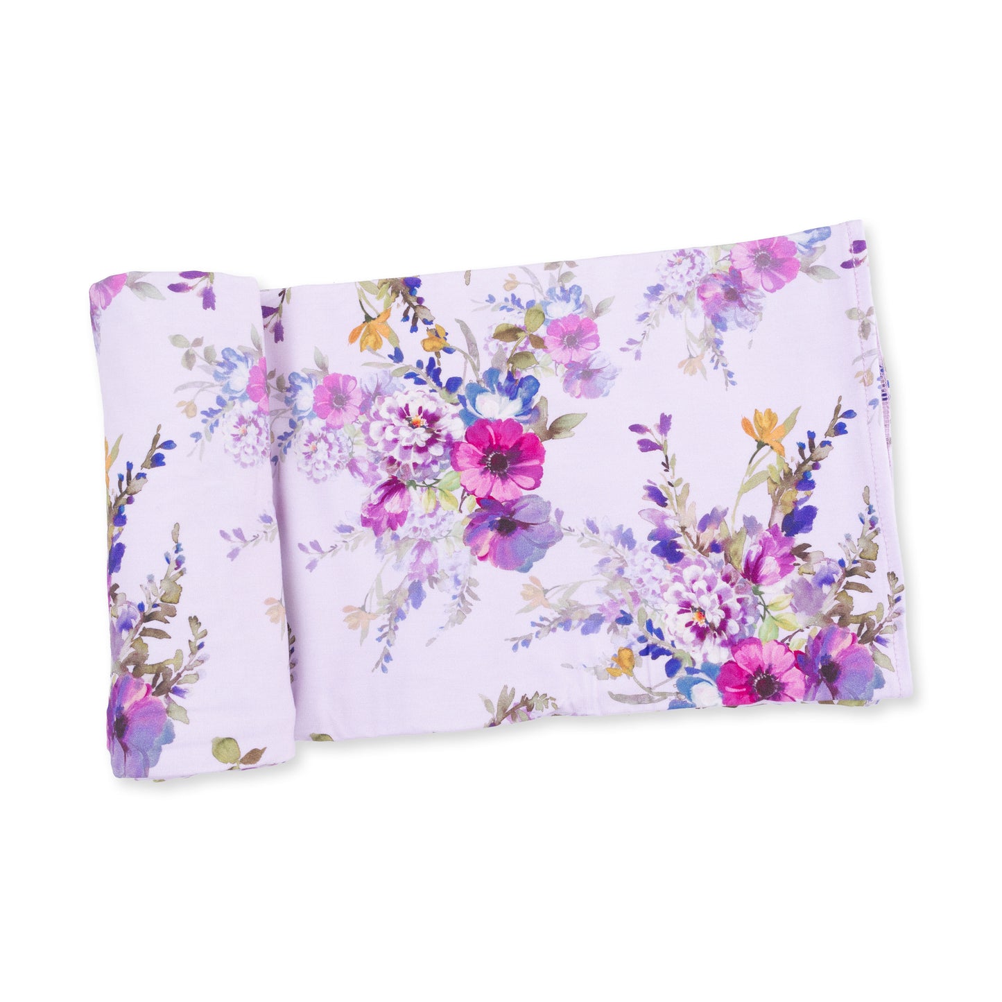 Dahlia Floral Swaddle Blanket