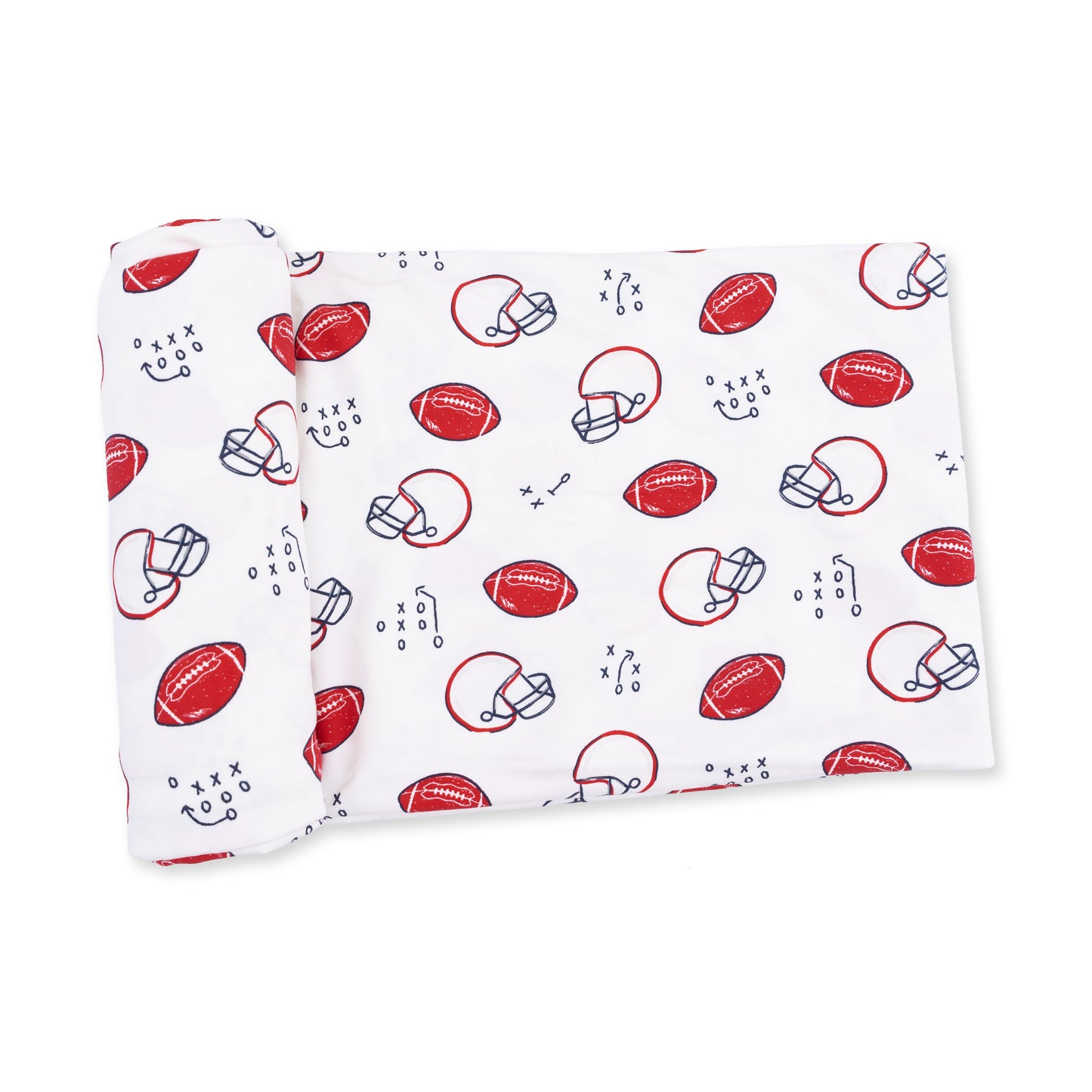 Touchdown Time Swaddle Blanket