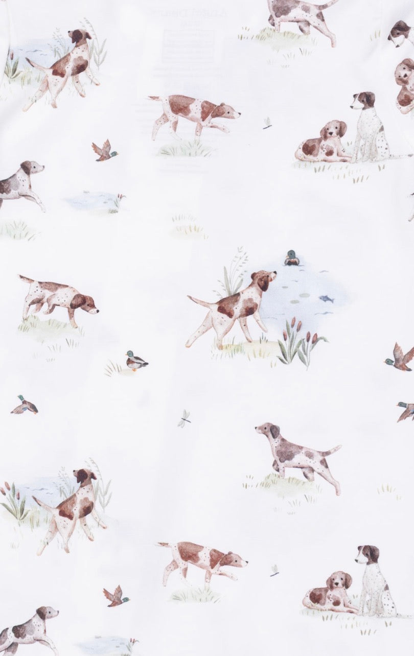 Pointer Pups Footie