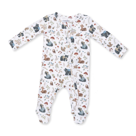 Woodland Animals Footie