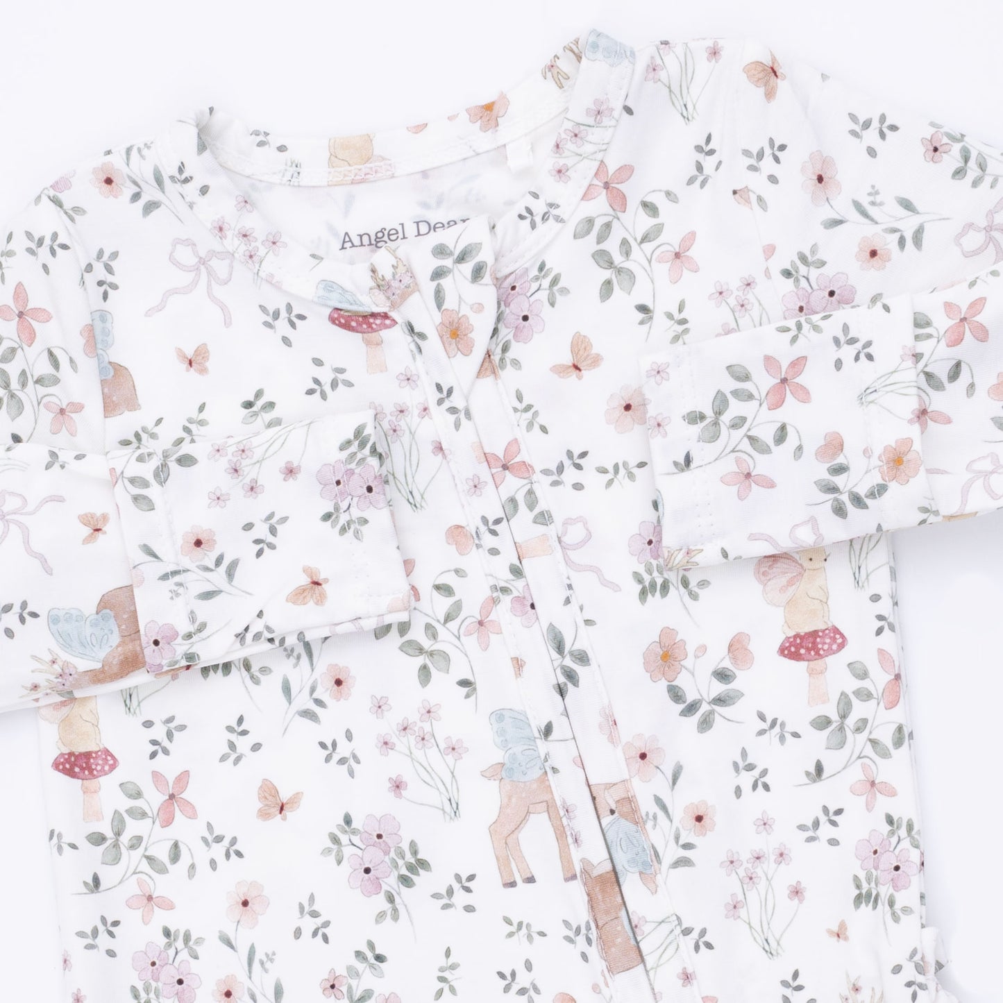 Enchanted Woodland Ruffle Back Footie