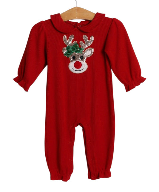 Reindeer Sparkle Romper