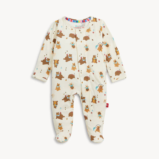 Beary Silly Modal Footie