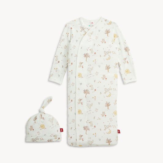 Bedtime Rhymes Gown + Hat