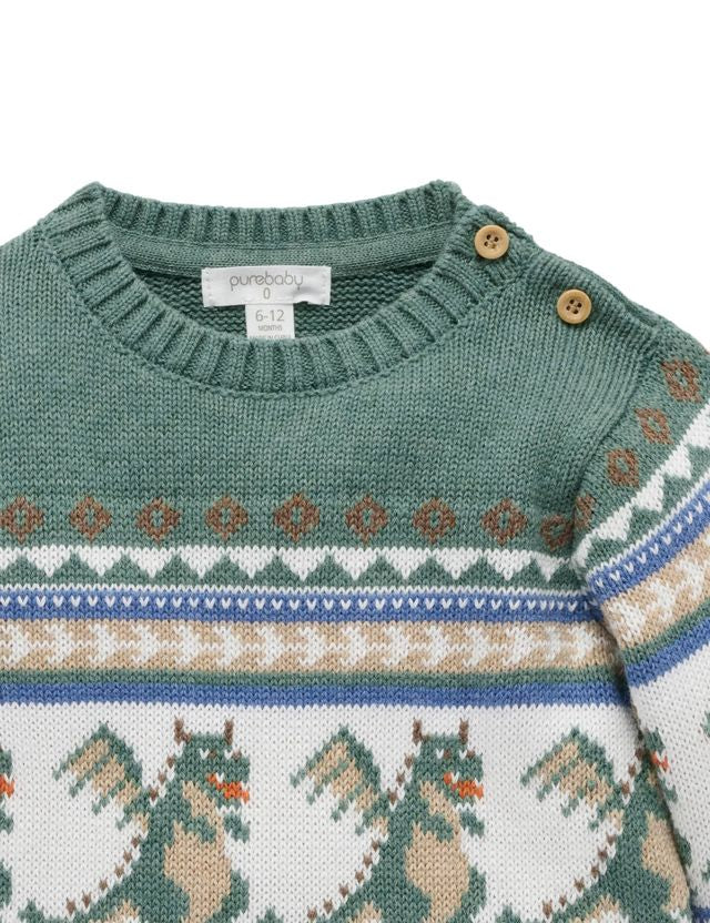 Dragon Fairisle Sweater