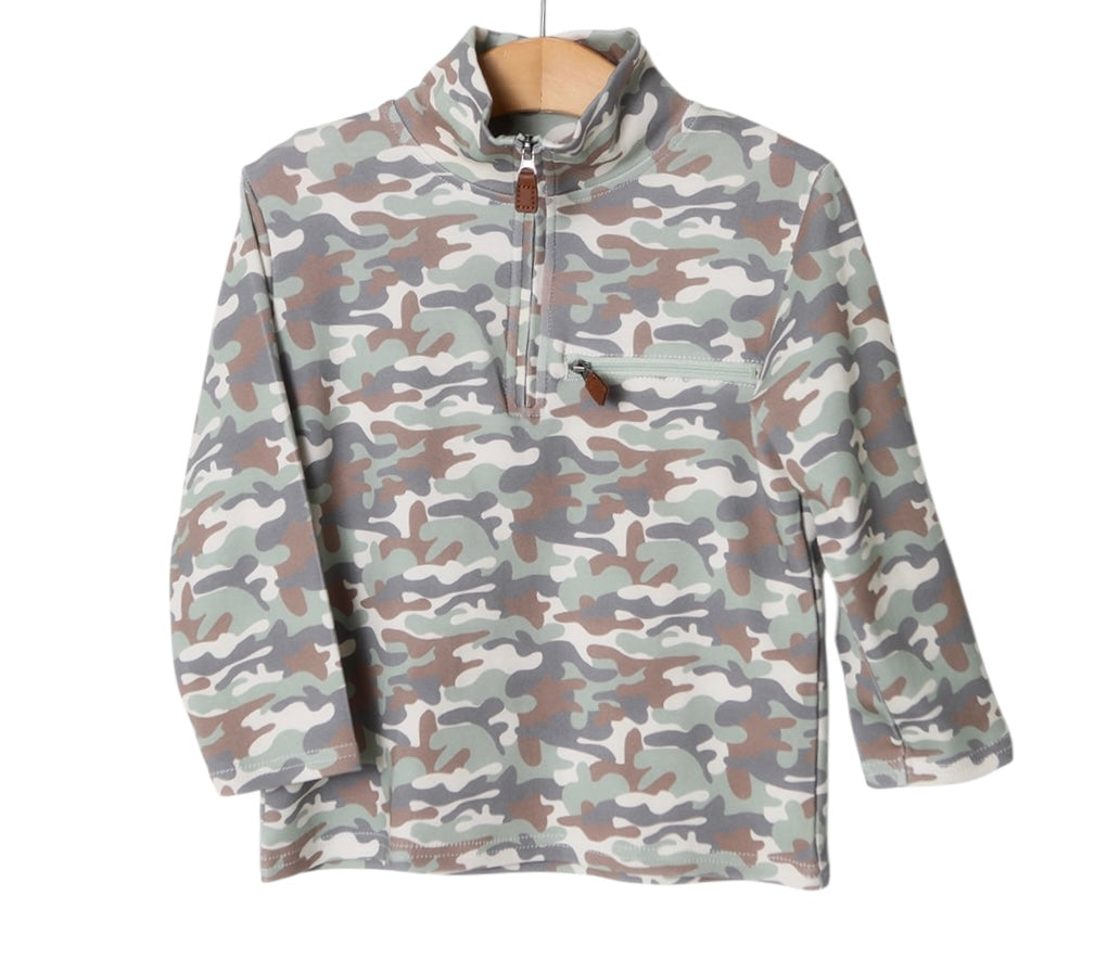 Kingston 1/4 Zip-Camo