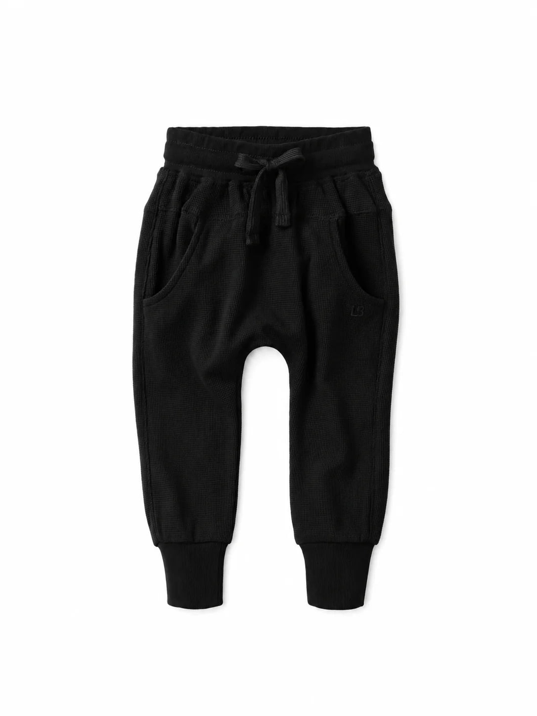 Waffle Jogger-Black