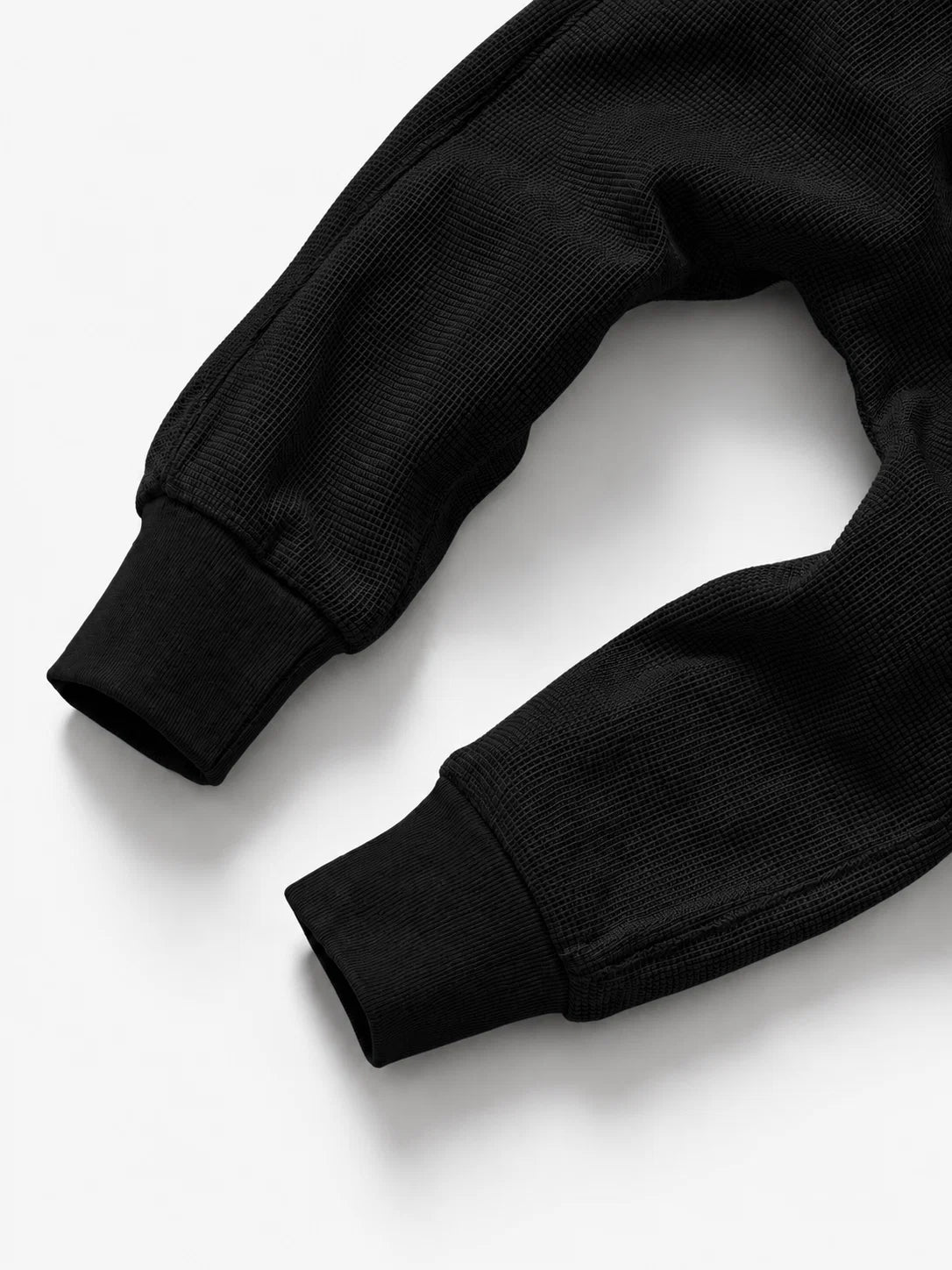 Waffle Jogger-Black