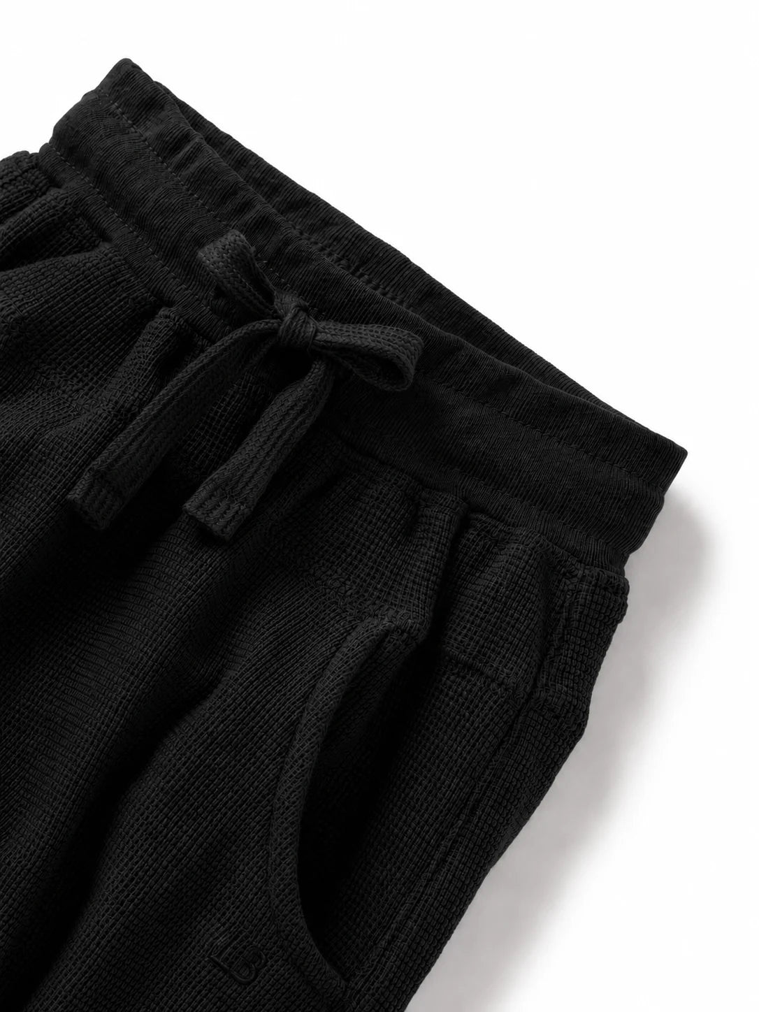 Waffle Jogger-Black