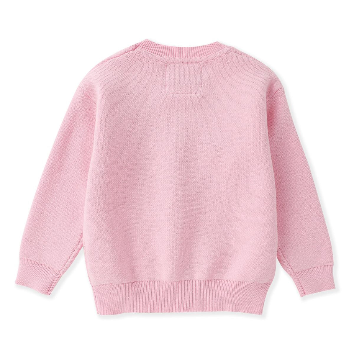 Pink Sweater w/ Glitter Bow