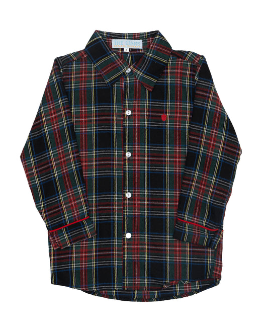 William Tartan Button Up