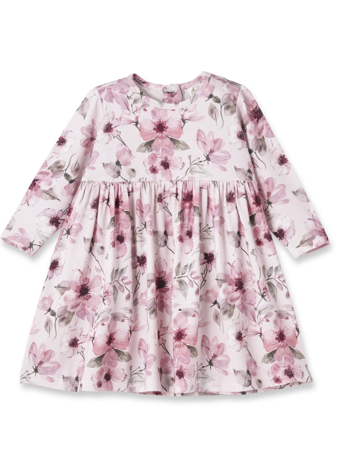 Watercolor Floral Dress