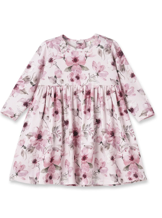 Watercolor Floral Dress