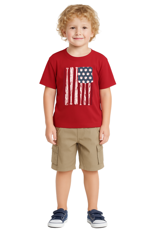 Baseball Flag Tee