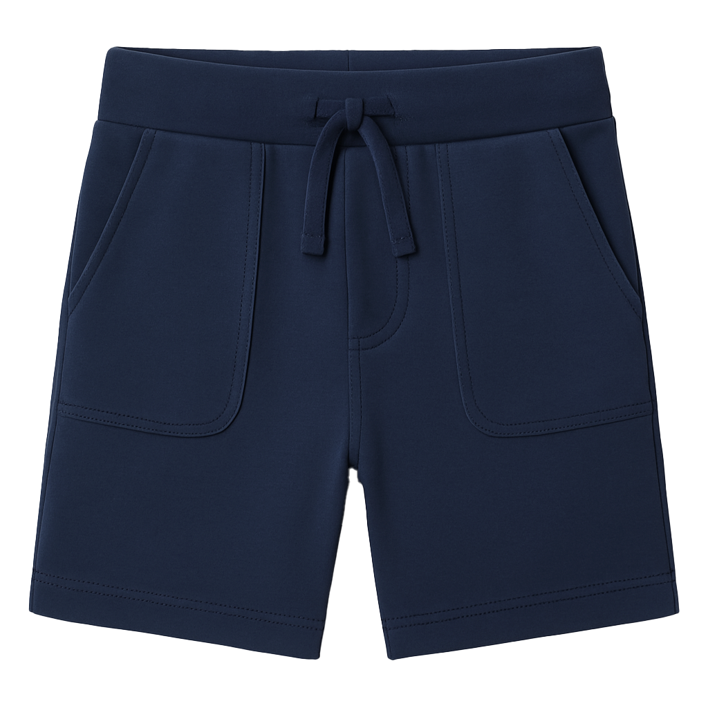 Terry Shorts-Navy