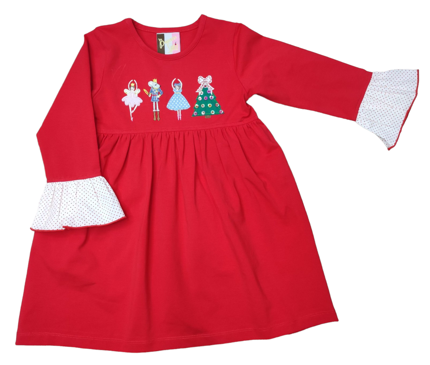 Nutcracker Applique’ Dress